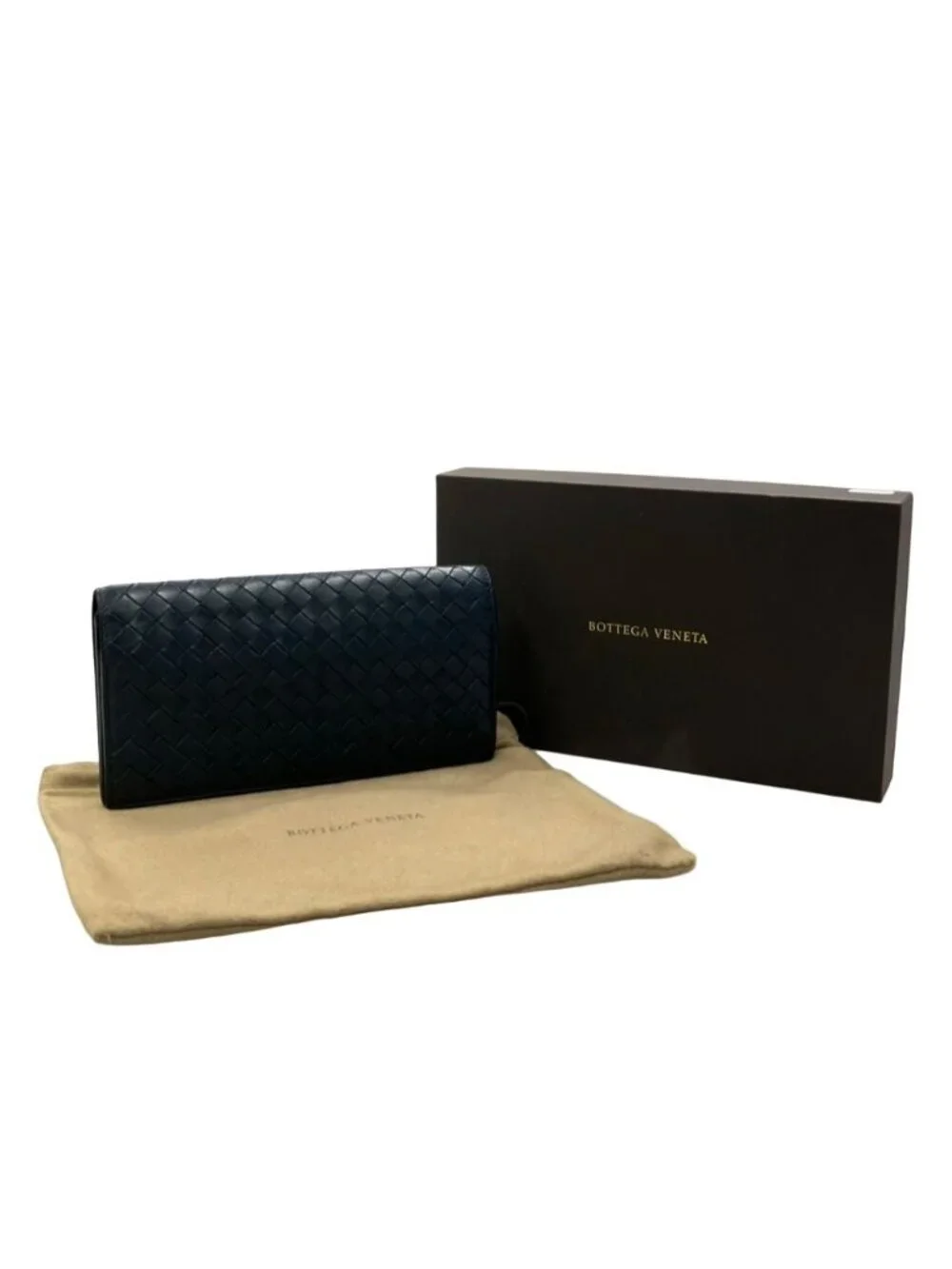 Bottega Veneta Bifold Wallet Intrecciato